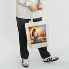 DeenaDeeのGolden Hour Embrace  夕暮れの抱擁 Tote Bag