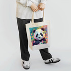 tomos_fashionのカラフルパンダ トートバッグ