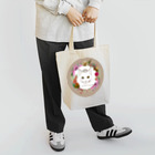 ハンサムシックな猫アクセサリー　Laco-nyaのクリスマスバージョン トートバッグ