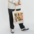 ateliershirabeのGNOMEブロックデザイン Tote Bag