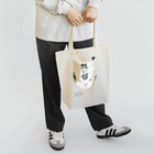 subabaの猫の額　文字あり Tote Bag