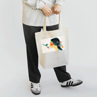 鳥救うSUZURIの『こんなところにオレンジ』【寄付付き商品】 トートバッグ