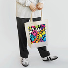 Zonのポップアート　足跡 Tote Bag