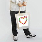 tc4cのsummer flowers wreath Tote Bag