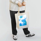 美加のBlue Flower Tote Bag