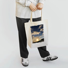 Nobuの朝の太陽と雲 Tote Bag