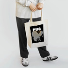 INULAVITAのPug silhouette Tote Bag