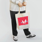 PALA's SHOP　cool、シュール、古風、和風、のCHAT BLANCー０Q1 Tote Bag