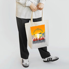 CyberArmadilloの湘南藤沢（2430）夕焼けコレクション Tote Bag