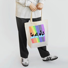 AJCOMPANYの水球シリーズ　colorful Tote Bag