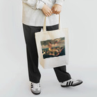 世界の絵画アートグッズの山本芳翠《浦島図》 Tote Bag