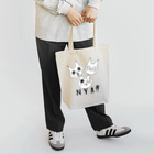 ねむ吉屋の仲良しな3匹の猫 Tote Bag