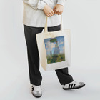 世界美術商店の散歩、日傘をさす女性 / Woman with a Parasol - Madame Monet and Her Son Tote Bag