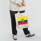 お絵かき屋さんのエクアドルの国旗 トートバッグ