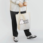 TMJ worksのぐうたら白猫。stuffed. Tote Bag