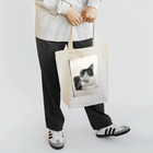 のり子・じゅん子の世話人 １号のリングノート風のマスク猫 Tote Bag