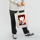 sasame's shopのねことわたし  なぜか 幸せ なんだよ Tote Bag