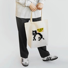 SEVEN-5-Ｇの BLACK  CAT Tote Bag