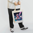 monokurobubuのユニコーンガール Tote Bag