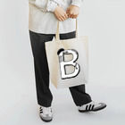 b.b propecho clothesの propecho「B」 トートバッグ