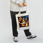 宇宙人のサプライズプレゼント Tote Bag