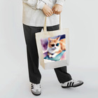 ryusky_333のサングラス姿の猫がヨガポーズでリラックス！ Tote Bag