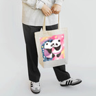 人生を笑いに変えるアートのきゅんきゅんパンダ Tote Bag
