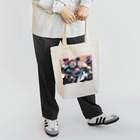 【Yuwiiの店】ゆぅぅぃーの写実の絵画 トートバッグ