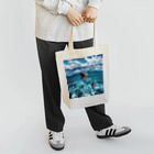 AQUAMETAVERSEのモルジブの大海原で人魚が泳いでいますsanae2074 Tote Bag