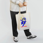 剣道グッズ　覆面剣士マスクドスウォーズマン　剣道Tシャツのマスクド・ブルー Tote Bag
