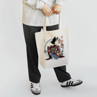 𝙍𝙖𝙗𝙗𝙞𝙩 𝙃𝙤𝙪𝙨𝙚の和服うさぎ Tote Bag