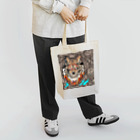 Moon_Howlの紋章の狼 Tote Bag