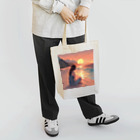 AISHOP の夕日を眺める少女　Ｂタイプ Tote Bag