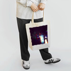 いかすみの雨の夜の宇宙旅行 Tote Bag