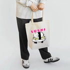 mamiwaのZooっと おんらいんSHOPのSUSHIうさぎ Tote Bag