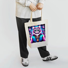 AIフォトSHOPのイケ猫DJ Tote Bag