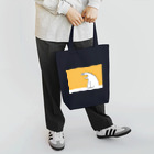 しろくまのかばん屋さん（SUZURI店）のしろくまさん（おれんじ） Tote Bag