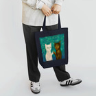 Washiemon and Ai-chan's ShopのSilver Vine Tote Bag