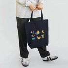 【全盲の絵描き】オバケのタムタムの【全盲の絵描き】思いのままに柄 Tote Bag