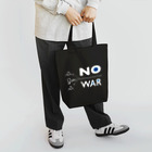 M__KのNO WAR（Black） トートバッグ