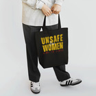 chataro123のUnsafe for Women: Time to Leave Tote Bag