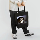 PALA's SHOP　cool、シュール、古風、和風、の鼻ペロ　猫さん２ Tote Bag