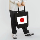お絵かき屋さんの日本の国旗 トートバッグ