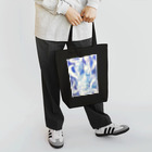 Lost'knotのBlue nine-tailed fox Tote Bag