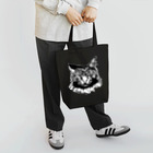 魚谷 彩の猫のポーちゃん（白ふち） Tote Bag
