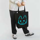 武者小路夕桐の水色猫 Tote Bag