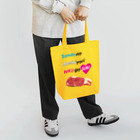 くいしんぼうばんざいの三度の飯より肉が好き(大) Tote Bag