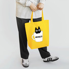 ネネコ・ショップのネネコ・イン・カップ（黒猫） Tote Bag