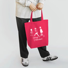 hilo tomula トムラ ヒロのGroup Collective White Tote Bag