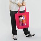 GECKO-SO-SINGのパワーストーン『ピンクコバルトカルサイト』 Tote Bag